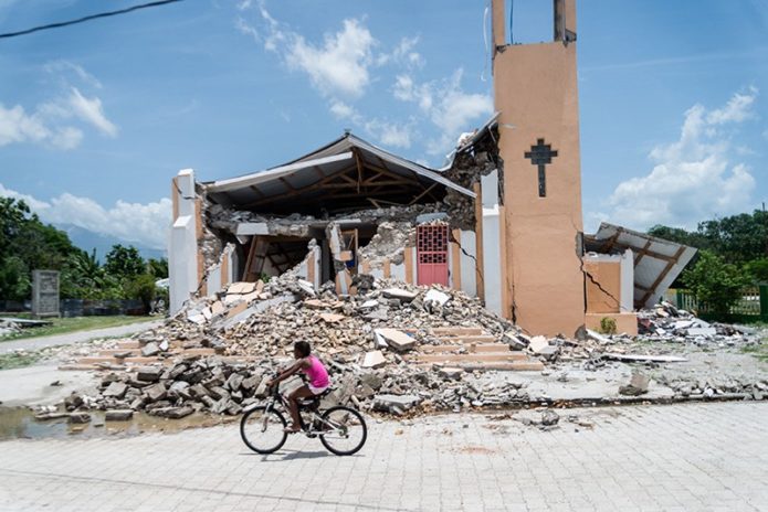 Haiti Church St. Anne in Chardonnières - Reginald Louissaint Jr AFP via Getty